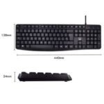 Ewent EW3006 kit teclado+ raton escrit. silenciosa - Imagen 3