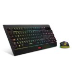 KROM KABALA  | Kit Teclado y Ratón Wireless RGB SP