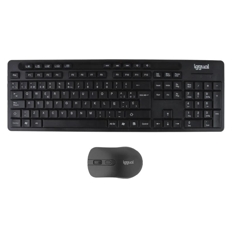 FTRCTR0231_800 iggual Kit teclado ratón inalámbrico WMK-BUSINESS2 - Imagen 1