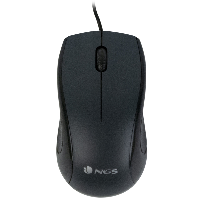 FTRRCA0476_800 NGS Raton óptico Mist 1000Dpi Negro - Imagen 1