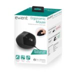 Ewent EW3157 Ratón óptico Vertical Usb 2.0 - Imagen 4