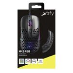 Cherry Xtrfy Ratón RGB 400-16.000 dpi USB Black - Imagen 4
