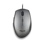 NGS WIRED ERGO SILENT MOUSE + USB TYPE C ADAP GRAY - Imagen 3