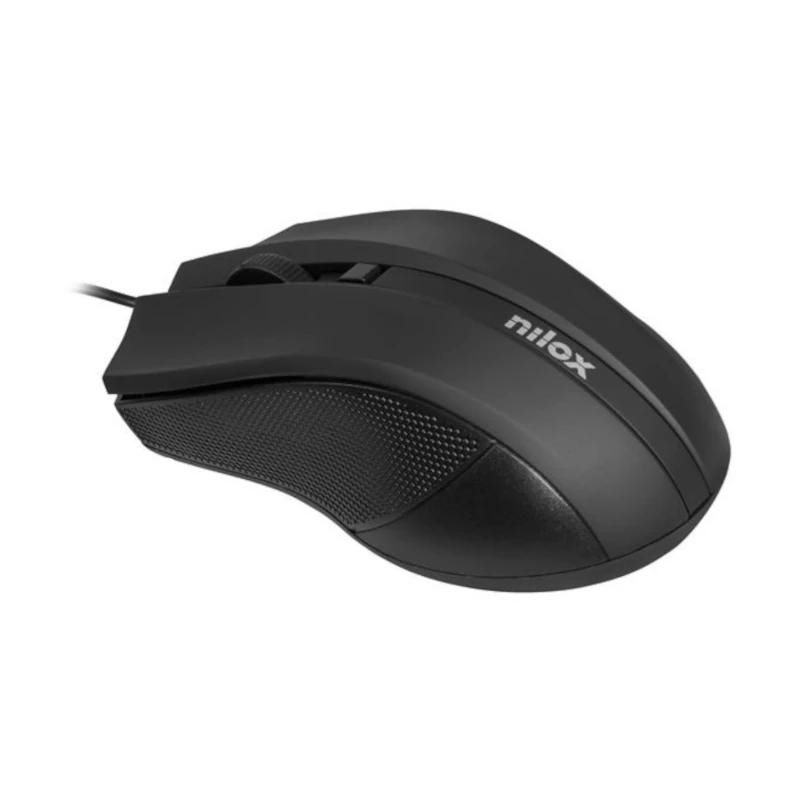 FTRRCA0781_800 Nilox Ratón MOUSB1002 1600 dpi USB - Imagen 1
