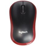 Logitech Ratón Inalámbrico M185 Rojo - Imagen 2