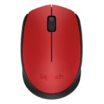 Logitech M171 Ratón Inalámbrico 1000 dpi Neg/Rojo