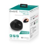 Ewent EW3158 Ratón Wireless Vertical 1600 dpi - Imagen 4