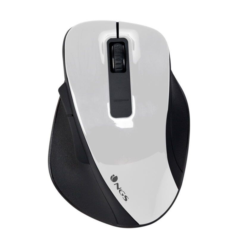 FTRRIN0400_800 NGS Ratón Inalámbrico 2.4 GHz BOWWHITE 16000DPI Bl - Imagen 1