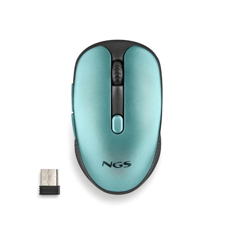 FTRRIN0470_800 NGS Raton Inalambrico Recargable Silencioso Hielo - Imagen 1