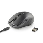 NGS Raton Inalambrico Recargable Silencioso Negro - Imagen 2