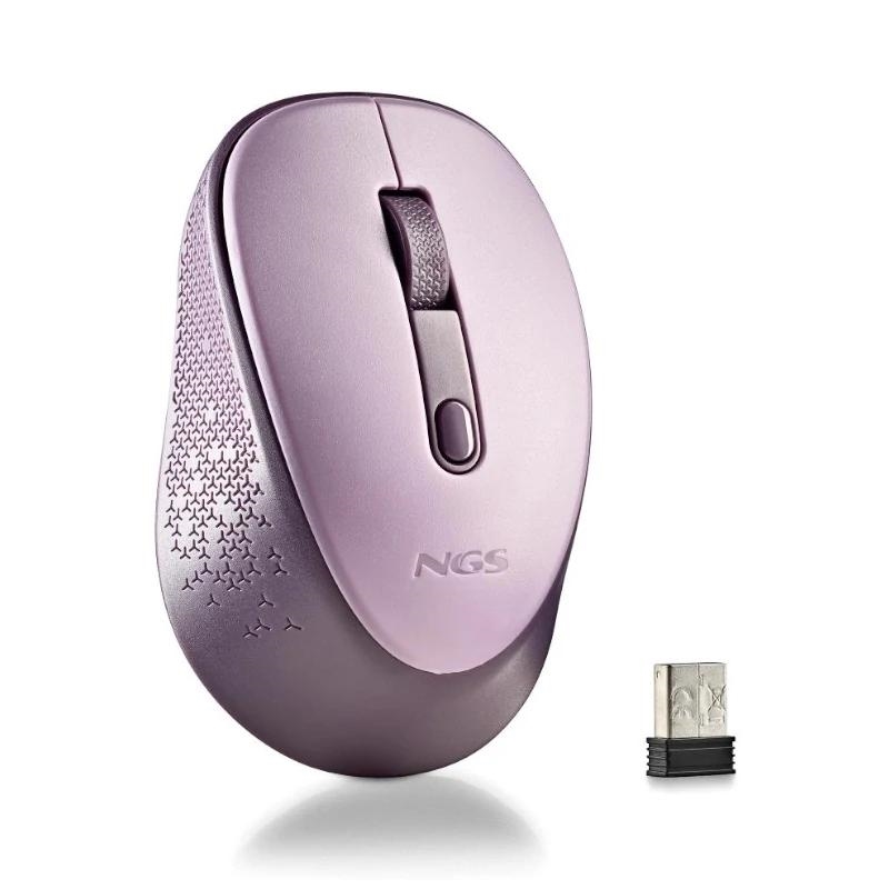 FTRRIN0486_800 NGS RATON INALAMBRICO 800/1600DPI Lila - Imagen 1
