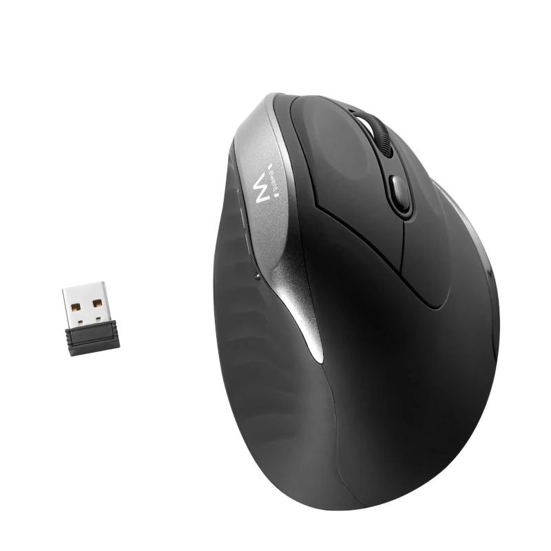 FTRRIN0499_800 EWENT Raton ergonomico inalambrico 2400Dpi - Imagen 1