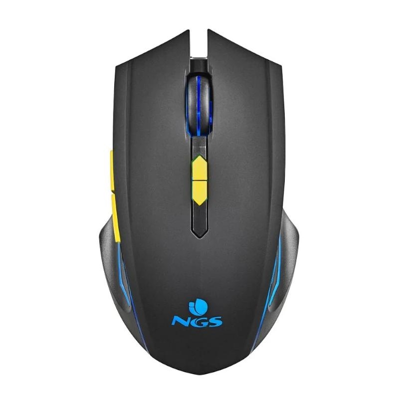 FTRRIN0512_800 NGS RATON GAMING INALAMBRICO CON LUCES LED - Imagen 1
