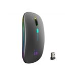 EWENT Ratón Inalámbrico Recarg. Dual  BT/WIFI, RGB