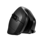 Nilox NXMOEV02 Ratón Vertical Wirelles Sil. Negro - Imagen 3