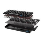 Hiditec teclado Gaming GM1K Switches red - Imagen 2