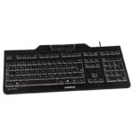 Cherry Teclado+lector chip integrado (DNIe) Negro - Imagen 4