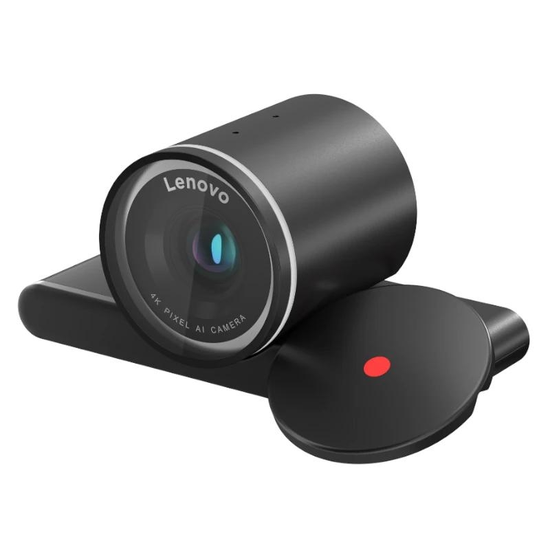 FVPCWB0159_800 Lenovo WebCam 8 MP 4K Ultra HD USB-C Negra - Imagen 1