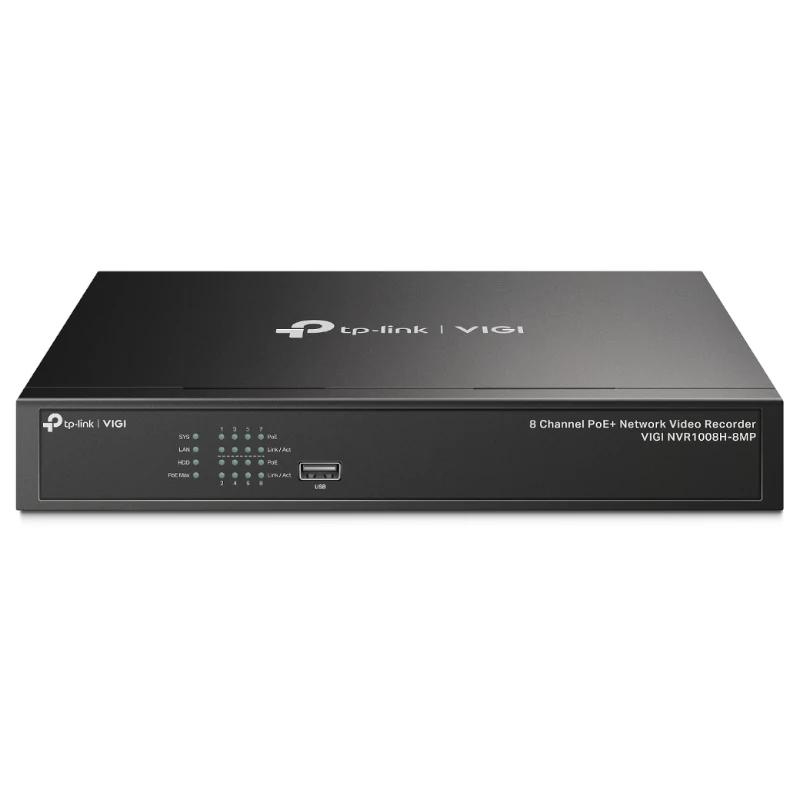 GVVGVD0095_800 VIGI Grabador IP NVR1008H-8MP Rack 01 HDD 08 C PoE - Imagen 1