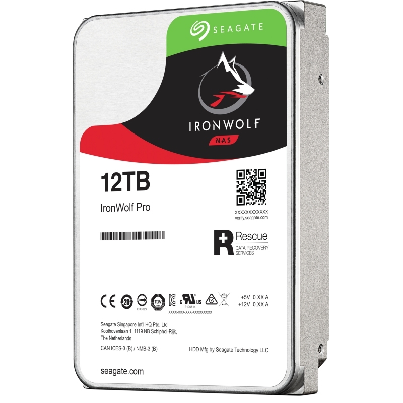 IAIDMA0421_800 Seagate IronWolf NAS ST12000VN0008 12TB 3.5" SATA3 - Imagen 1