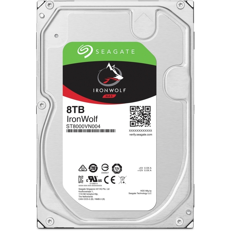 IAIDMA0444_800 Seagate IronWolf NAS ST8000VN004 8TB 3.5" SATA3 - Imagen 1