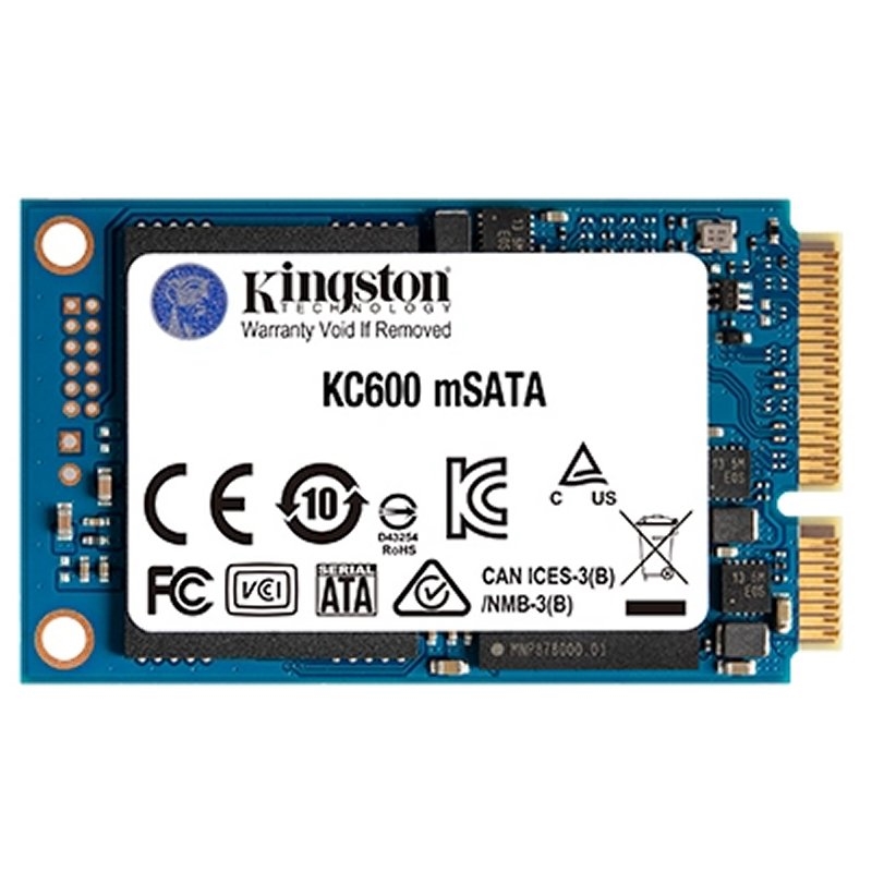IAIDSO0466_800 Kingston SKC600MS/1024G SSD 1024GB TLC 3D mSATA - Imagen 1