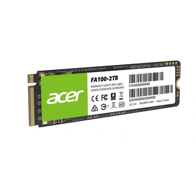 IAIDSO0524_800 ACER SSD FA100 256Gb PCIe Gen3 M.2 - Imagen 1