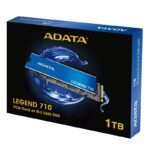 ADATA SSD LEGEND 710 1TB PCIe Gen3 x4 NVMe 1.4 - Imagen 4