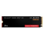 WD Black SN850X WDS200T2X0E SSD 2TB PCIe Gen4 NVMe