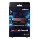 Samsung 990 PRO HeatSink SSD 2TB PCIe 4.0 NVMe M.2 - Imagen 3