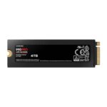 Samsung 990 PRO HeatSink SSD 4TB PCIe 4.0 NVMe M.2 - Imagen 2
