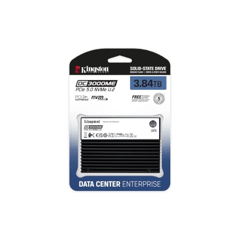 IAIDSO0883_800 Kingston SSD DC3000ME 3.84TB NVMe PCIe 5.0 U.2 - Imagen 1