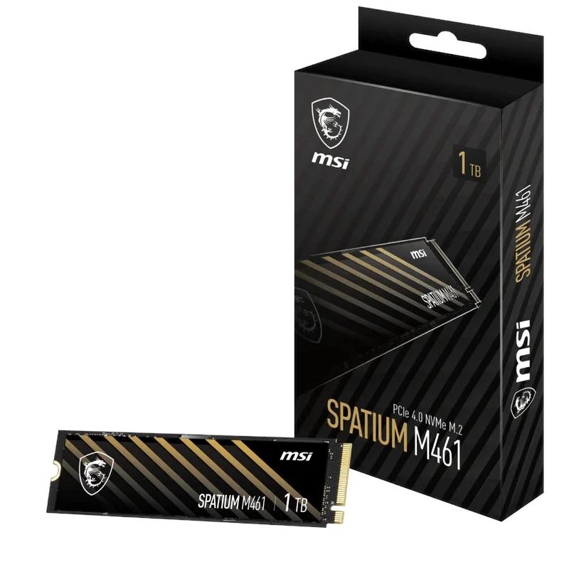 IAIDSO0959_800 MSI SSD Spatium M461 1Tb PCIe 4.0 NVMe 5000 Mb-s - Imagen 1