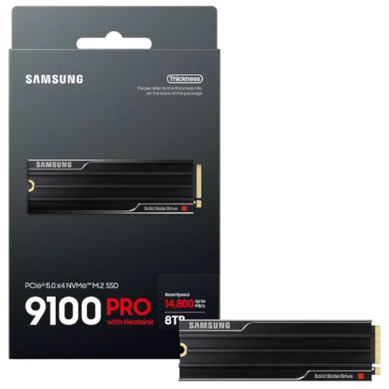 IAIDSO0962_800 Samsung 9100 PRO HS SSD 8TB PCIe 5.0 14800 MB-s - Imagen 1