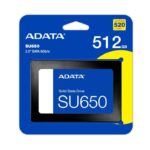 ADATA SSD Ultimate SU650 512GB 3D NAND 2,5" SATA3