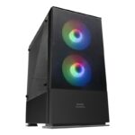 Mars Gaming Caja MCZ PREMIUM M-ATX 2X FRGB Negra - Imagen 2