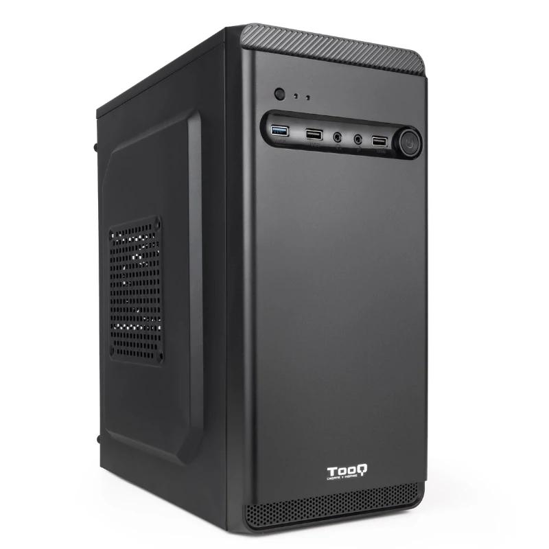 ICACMM0291_800 Tooq Caja Minitorre TQC-4702U3C-B Sin Fuente Negra - Imagen 1