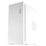 TACENS Caja Microatx NOVAX 1X 8MM FAN,Blanco - Imagen 2