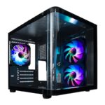 COOLBOX CHASIS MATX GM100 CRISTAL 3XVENT.ARGB - Imagen 3