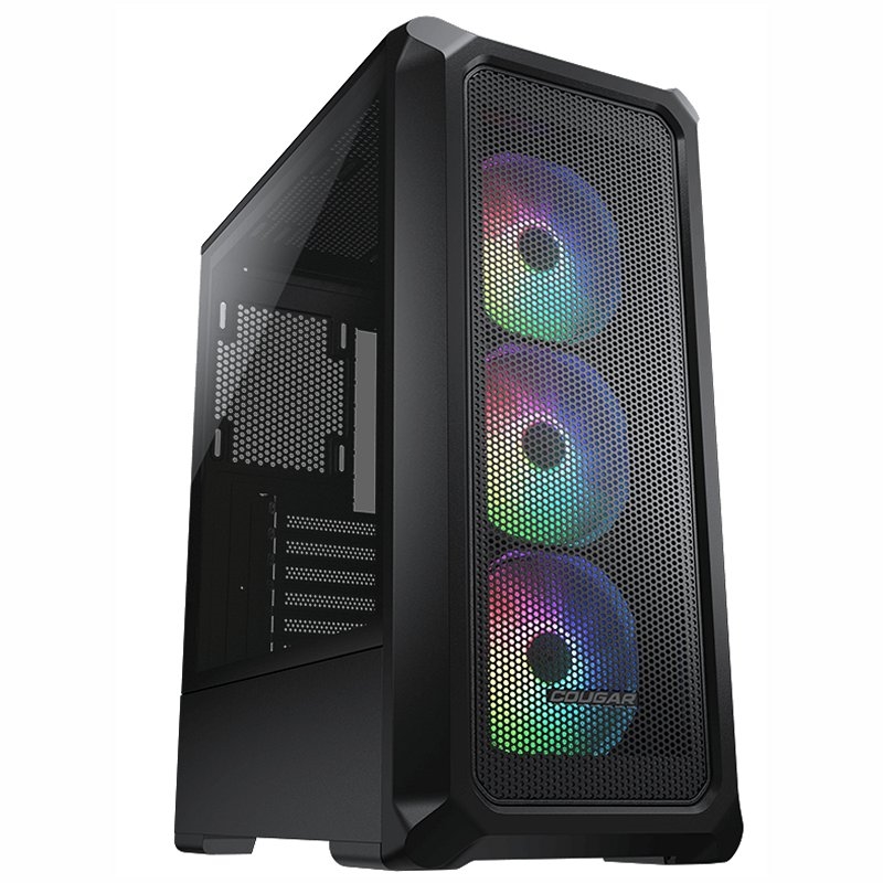 ICACSM0685_800 Cougar Caja Semitorre Archon 2 Mesh RGB Black - Imagen 1