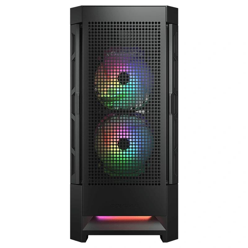 ICACSM0748_800 Cougar Caja Semitorre Airface Rgb Black - Imagen 1
