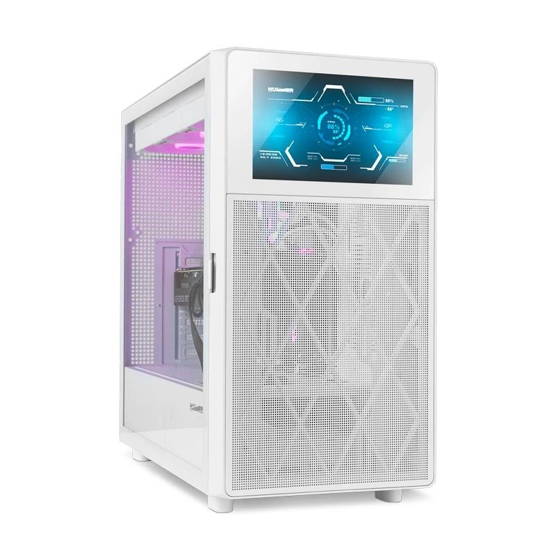ICACSM0818_800 Nox Semitorre HUMMER BIOSpantalla LCD 8" BLANCO - Imagen 1