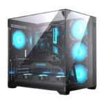 Hiditec Caja Atx Gaming Sky Black USB 3.1 TYPE-C - Imagen 3