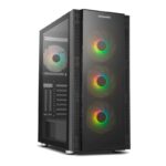 NOX Semitorre HUMMER AERO Hyperflow ARGB Negro