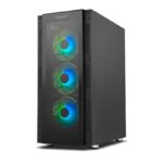 NOX Semitorre HUMMER AERO Hyperflow ARGB Negro - Imagen 2