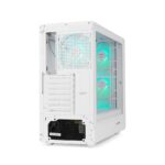 NOX Semitorre Hummer AERO Hyperflow ARGB Blanco - Imagen 4
