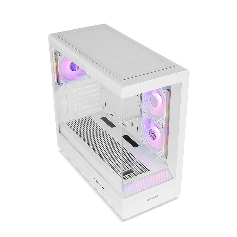 ICACSM0852_800 NOX Semitorre HUMMER SIGNAL Frameless ARGB Blanco - Imagen 1
