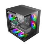 MARS GAMING MCV-ONE Atx Doble Cámara Negro - Imagen 2