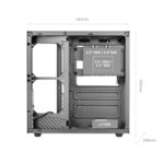 MARS GAMING MCV-ONE Atx Doble Cámara Negro - Imagen 4