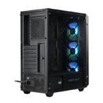 Keep Out Caja M-Atx KO XC-200 RGB USB3 Black Glass - Imagen 3